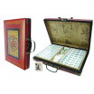 Mah-jong Mallette Rouge Motifs Chinois