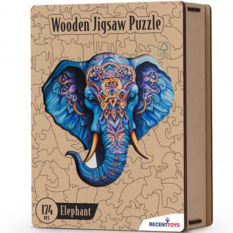 Puzzle Bois 174p Elephant