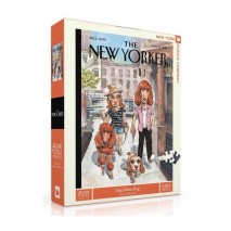 Puzzle 1000pc New Yorker Dog Meets Dog John Cuneo