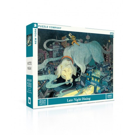 Puzzle 1000Pcs Victo Ngai Late Night Dining