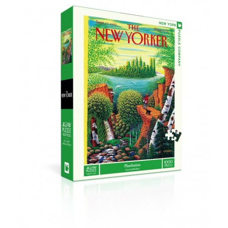 Puzzle 1000Pcs New Yorker Planthattan Bob Knox