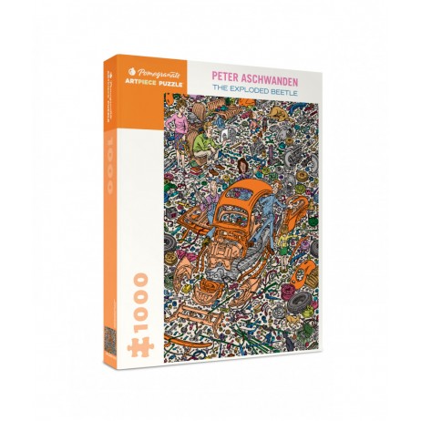 Puzzle 1000p The Exploded Beetle Peter ASCHWANDEN