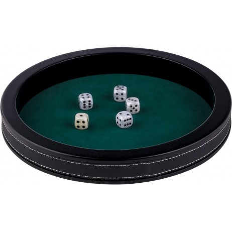 Piste de Dés 28cm Feutrine Verte