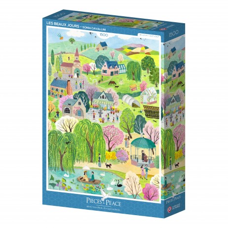 Puzzle 1500pcs Les Beaux Jours