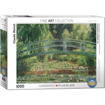 Puzzle 1000p Le pont japonais Monet