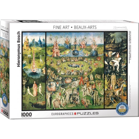 Puzzle 1000p Le jardin des délices bosch