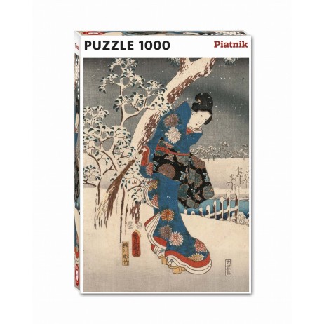 Puzzle 1000 p Conte de Genji Hiroshige