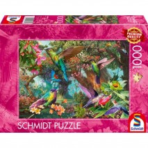 Puzzle 1000 p Jeu de Couleurs Colibri
