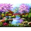 Puzzle 1000 p Jardin Japonais en Fleurs