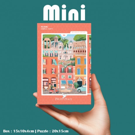 Puzzle 96p Rome Simply, Katy Mini Puzzle