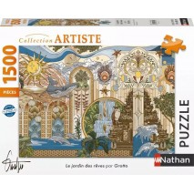 Puzzle 1500 p le Jardin des Rêves