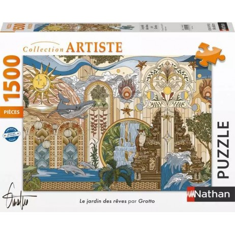 Puzzle 1500 p le Jardin des Rêves