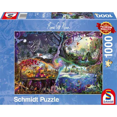 Puzzle 1000p Khan Quatre Royaumes