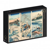 Puzzle 1000p L'Oeuvre d'Hokusai