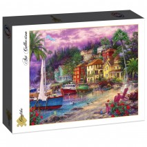 Puzzle 2000p On Golden Shores Chuck Pinson 