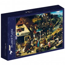 Puzzle 3000 p Pieter Bruegel Proverbes Flamands