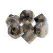 Kit de 7 Dés Grey Gradient