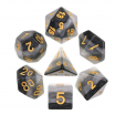 Kit de 7 Dés Grey Gradient