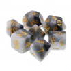 Kit de 7 Dés Grey Gradient