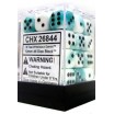 Chessex set de 36dés turquois