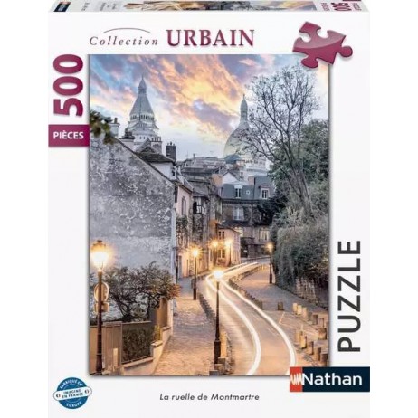 Puzzle 500 p La Ruelle de Montmartre
