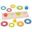 Jeu de tri des formes avec engrenages
