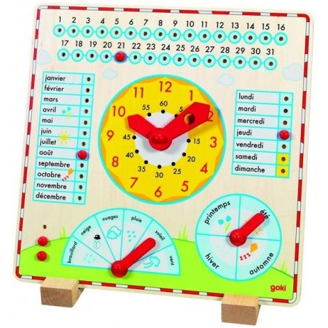 Horloge calendrier
