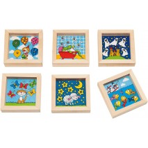 Jeux de patience avec billes en acier