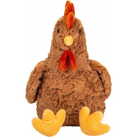 Peluche Poule Gloria 28cm