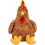 Peluche Poule Gloria 28cm