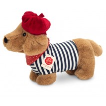 Peluche Teckel Claude 26cm