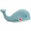 Peluche Baleine Wanda 42 cm