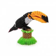 Origami 3D Toucan