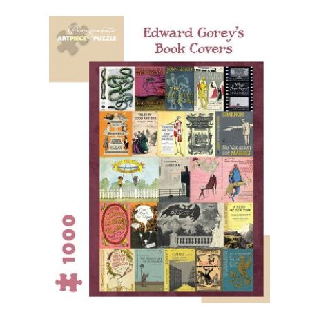 Puzzle 1000 p Edward Gorey's Book Cover