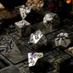 Elderwyrm metal RPG Dice Set
