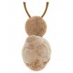 Peluche Safy Snail Oatmeal brown