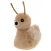 Peluche Safy Snail Oatmeal brown
