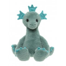 Peluche Nessie Loch Ness Monster Seaweed Green M