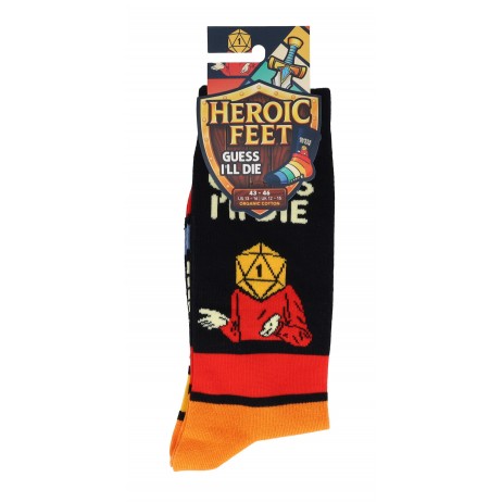 Guess I'll Die Socks M