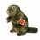 Peluche Marmotte 20 cm
