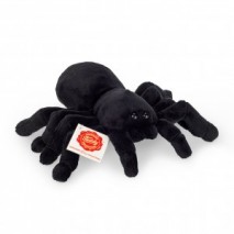 Peluche Araignée noire 16 cm