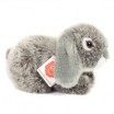 Peluche Lapin Bélier Gris 18 cm
