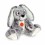 Peluche Lapin souple 21 cm