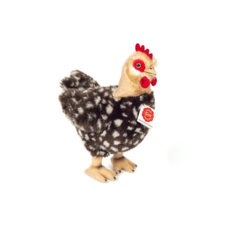 Peluche Poule debout 24 cm
