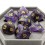 Witchstone Real Amethyst Mineral RPG Dice Set
