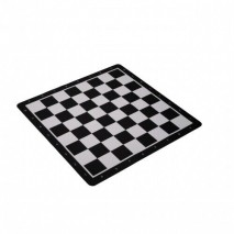 Échiquier roulant case 55 mm plastique noir