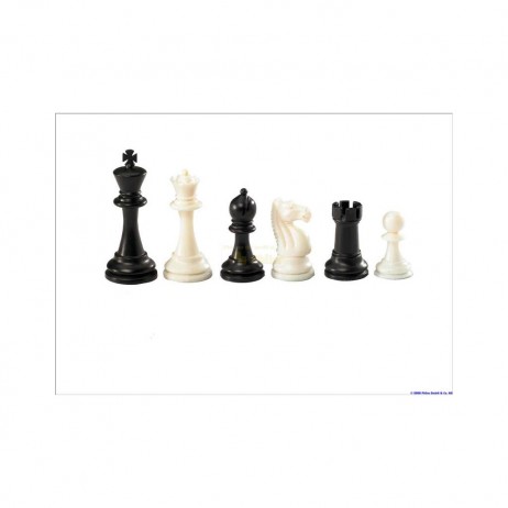Pièces d'échecs Nerva hauteur du roi 95 mm plastique