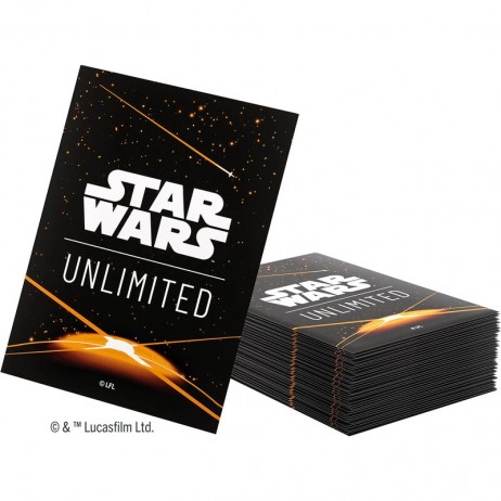 SWU Sleeves Black Orange Art