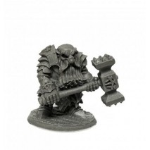 Dark Dwarf Pounder Figurine Reaper