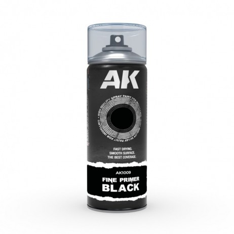 Fine Primer Black Spray 400ml